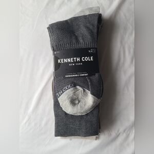 Kenneth Cole Men's Multicolour Socks, 4 Pair, NWT
